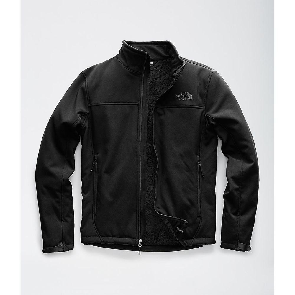 The North Face Fleece Jacket Mens Australia - The North Face Apex Chromium Thermal Black (LCW-428710